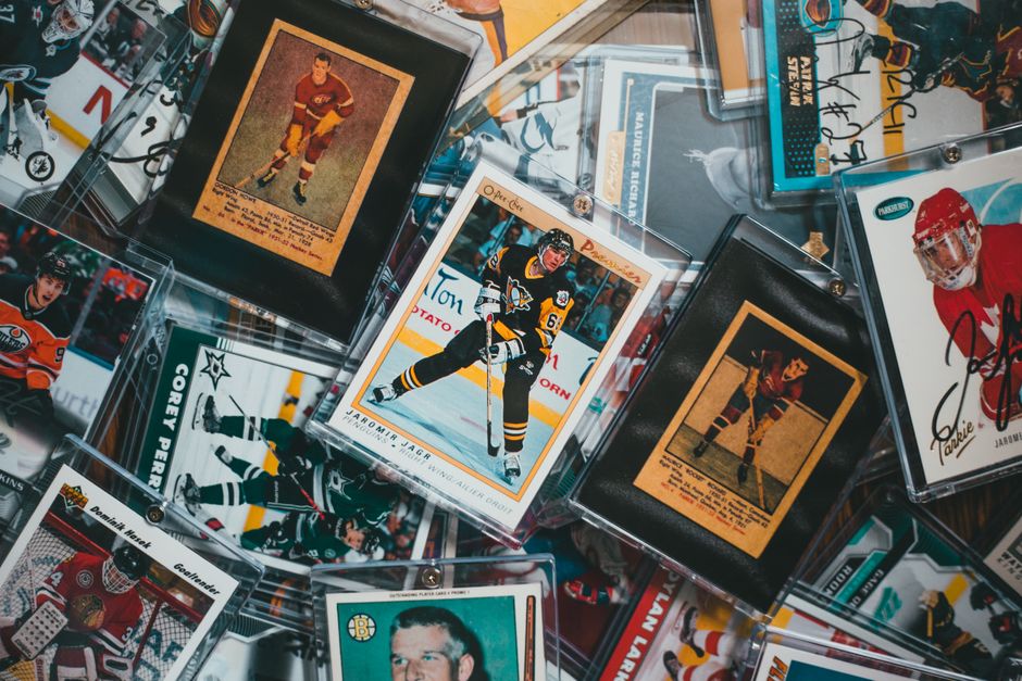 Cliquer pour agrandir Cartes de hockey vintage (années 90)