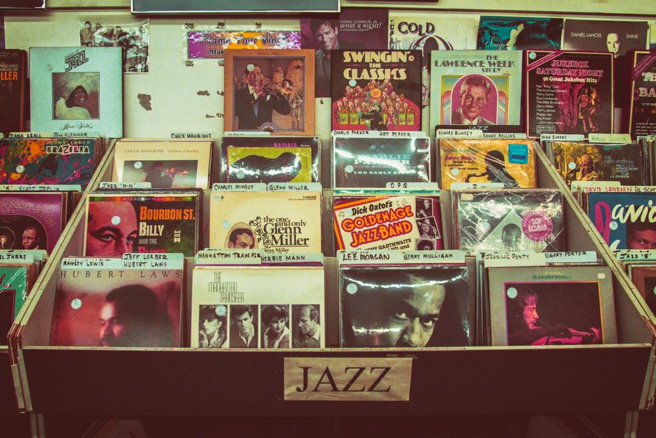 Click to enlarge Vintage Vinyl — Jazz collection